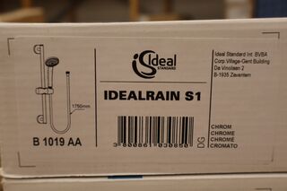 3x Glijstangset met handdouche Ideal Standard, Idealrain S1 + S3, chro
