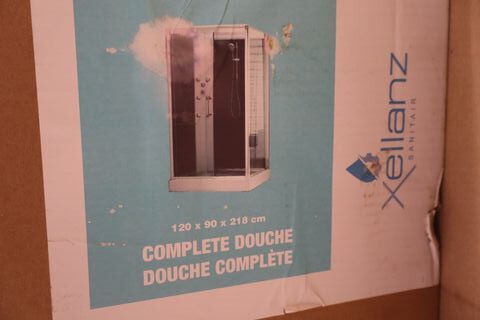 Complete douchecabine Xellanz, chroom