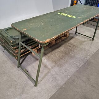 6x Opklapbare tafel