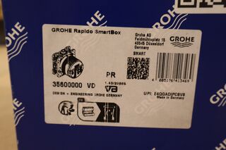 Universeel inbouwdeel voor douche- en badkraan GROHE, Rapido SmartBox,