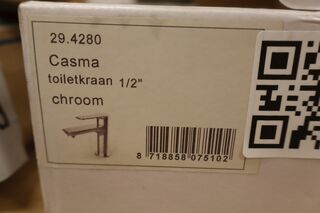 2x Fonteinkraan Wiesbaden / Xellanz, Casma, chroom