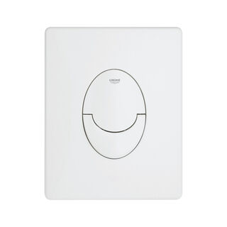 4x WC Bedieningsplaat GROHE, Skate Air, alpinewit