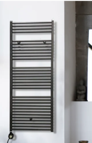 Elektrische handdoekradiator Instamat, Robina, zwart