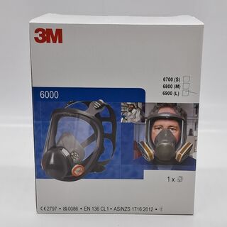 Partij gasmaskers, 3M, 6000