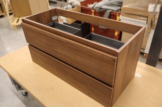 Badkameronderkast Wiesbaden, Alvara, warm eiken
