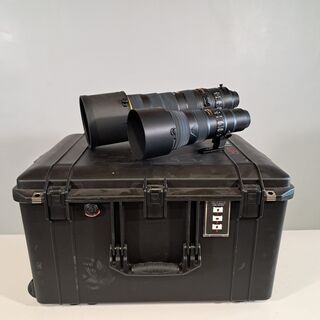 2x Camera lens, Nikon, o.a AF-S Nikkor 180-400mm 1:4E TC1.4 FL ED