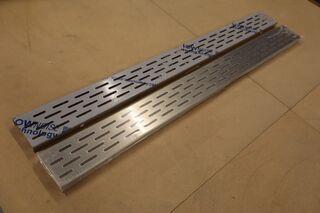 2x Slotrooster douchegoot ACO, ShowerDrain FlexDrain E, rvs