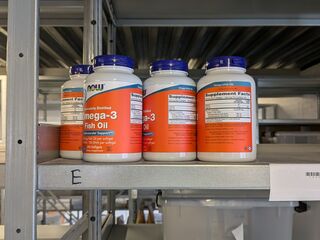 Diverse supplementen, O.a. Nordic Naturals, Now, Life Extension