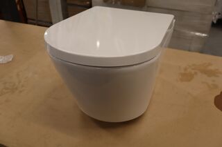 Wand douche-WC Wiesbaden, Vesta, wit