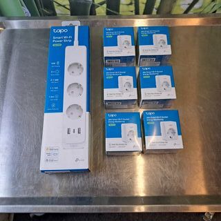6x Smart Wifi Socket, 1x Smart Wifi stekkerdoos, TAPO, P110, P3000