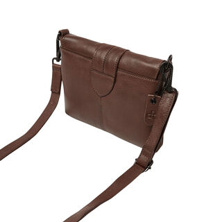 Schoudertas en clutch DR Amsterdam, brown