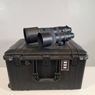 2x Camera lens, Nikon, o.a AF-S Nikkor 500mm 1:5.6E PF ED