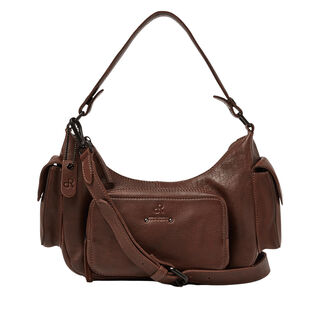Hand- en schoudertas DR Amsterdam, brown