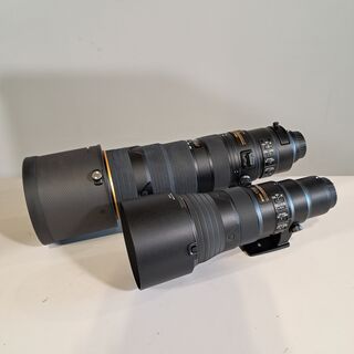 2x Camera lens, Nikon, o.a AF-S Nikkor 180-400mm 1:4E TC1.4 FL ED