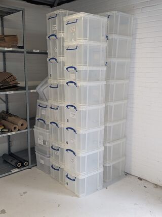 Partij Kunststof Opbergbakken