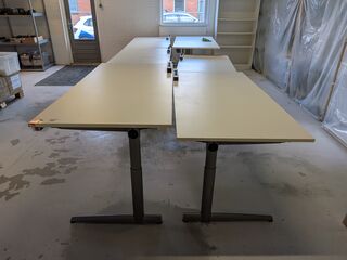 6x Verstelbaar Bureau
