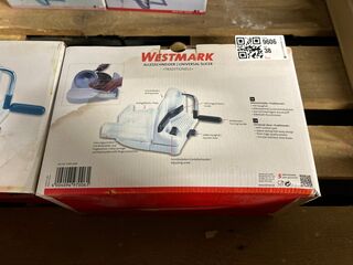 4x Westmark keukenaccessoires w.o. snijmachines
