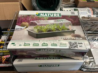 20x Tuin artikelen w.o. schaduwdoek, tuingaas, mini-kweekbak W.o. Giar