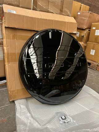 Glanzend zwarte reservewielcover / reservewielhoes voor Land Rover Urb