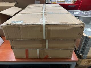 3x RVS afzetpaal WAS Germany, Model 3300 000