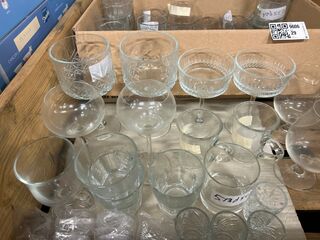 60x Divers glaswerk