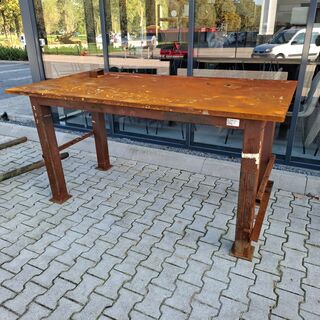 Stalen werktafel