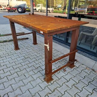 Stalen werktafel