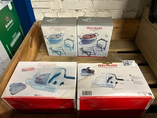 4x Westmark keukenaccessoires w.o. snijmachines