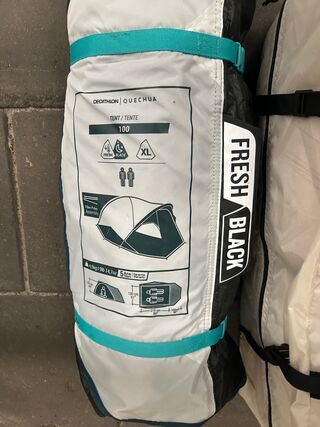 2x Kampeertent W.o. Decathlon, Schou