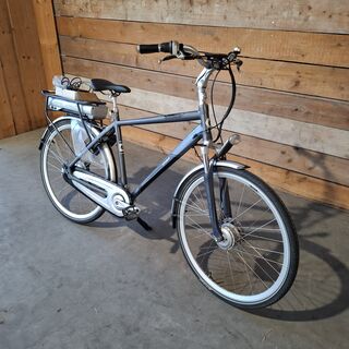 Elektrische herenfiets, Amslod, Highland, Blauw
