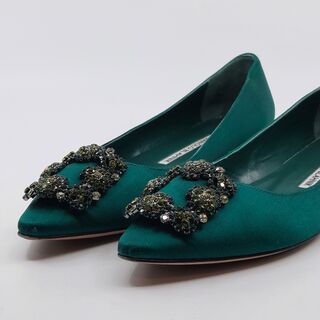 Paar instappers, maat 37, Manolo Blahnik