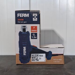 Elektrisch heteluchtpistool, FERM, 2000W