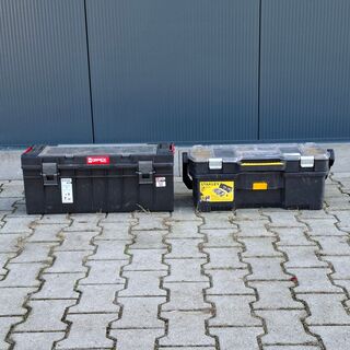 2x Gereedschapskoffer, Stanley & Qbrick