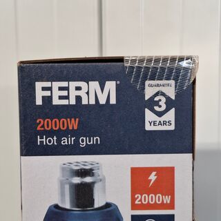 Elektrisch heteluchtpistool, FERM, 2000W