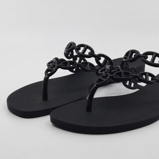 Paar slippers, maat 36, Hermès, S2924