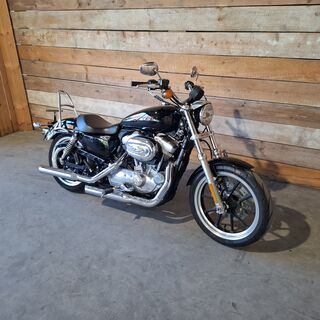 Motor, Harley Davidson, Sportster 883 SuperLow, Zwart, 2012