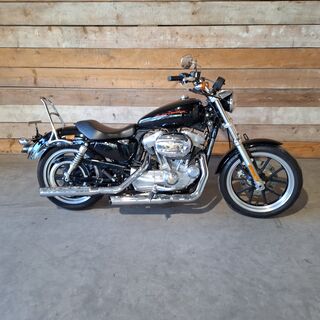 Motor, Harley Davidson, Sportster 883 SuperLow, Zwart, 2012