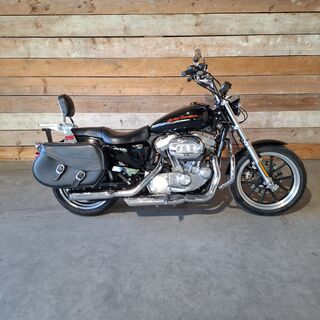 Motor, Harley Davidson, Sportster 883 SuperLow, Zwart, 2013