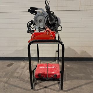 Stomplasapparaat 230V op transport onderstel, Rothenberger, Roweld P16