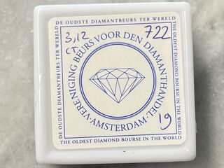 Diamant – 3.12 carat natuurlijke zwarte diamant (gecertificeerd)