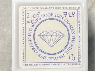 Diamant – 2.08 carat natuurlijke zwarte diamant (gecertificeerd)