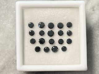 Diamant – 3.12 carat natuurlijke zwarte diamant (gecertificeerd)