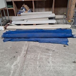 3x Rol steigernet Blauw
