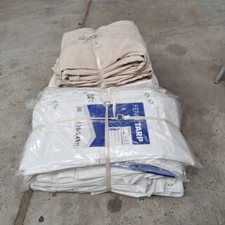 Partij dekkleden o.a. Fencetarp