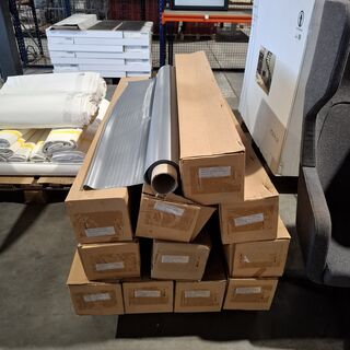 12x Rol PVC traanplaat brandwerend