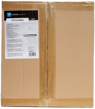 LED Kweeklamp 100W Full Spectrum – Dimbaar – Inclusief Ophangsysteem,