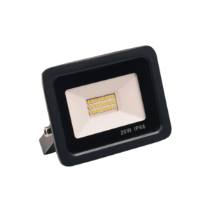 2x LED Breedstraler 20W – 1800LM – Buitenlamp IP66 – Warm Wit 3000K, T