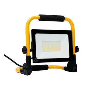 2x 50W LED Bouwlamp op Statief – 5000LM, Specilights, 2147483647, geel