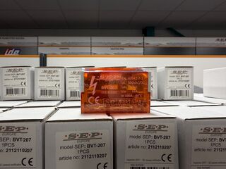Ca. 60x Verdeelset 100A 2x 7 aansluitingen 500VAC/DC SEP Europe, BVT-2