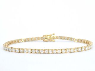 Gouden armband met diamanten 5.40 carat